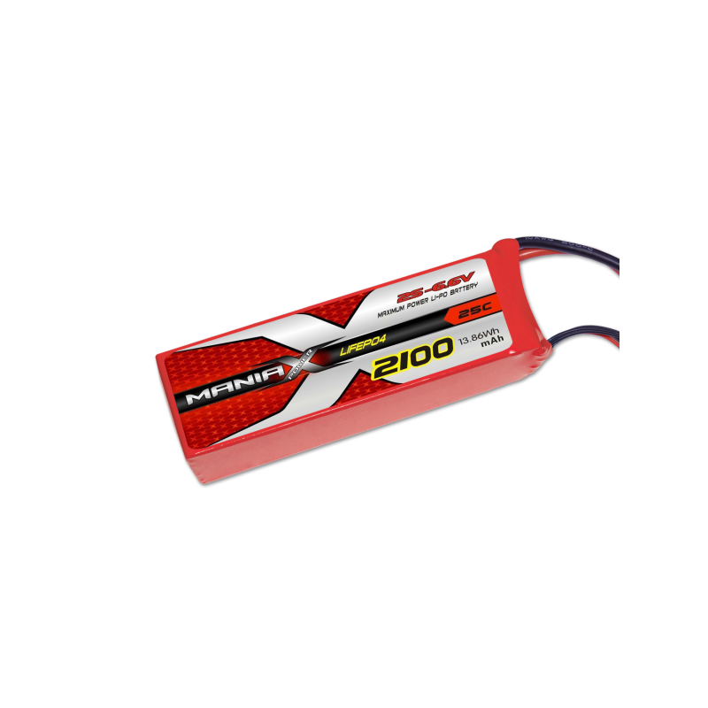 ManiaX LiFePO4 2S 2100mAh 6,6V RX 25C