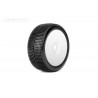 Pneus Buggy 1:8 Sting sUPER Soft (2) jantes Revo blanches
