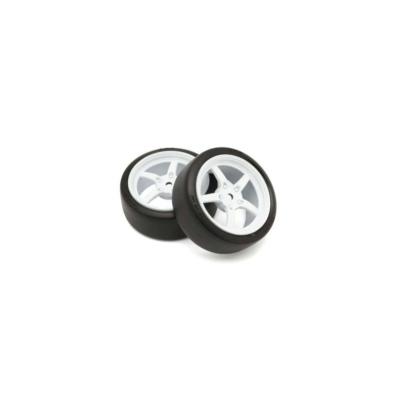 Pneus Montes-Colles 5 Spoke White 1:10 Fazer 2.0 (2) Rallye